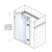 Picture of Clearwater Series Frameless Sliding Shower Door Kit