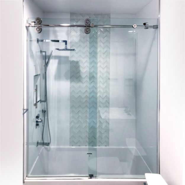 Picture of Clearwater Series Frameless Sliding Shower Door Kit